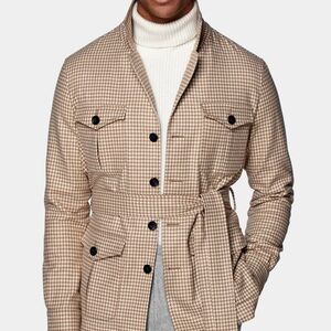 SUITSUPPLY Sahara wool cashmere jacket size 40R.